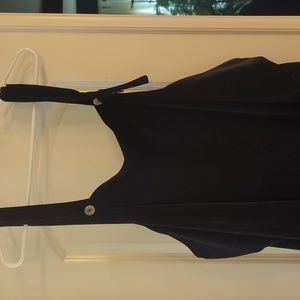 Super Cute Black Velvet Maxi Jumper 3x Silhouettes